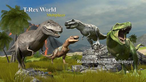 T-Rex World Multiplayer - عکس بازی موبایلی اندروید
