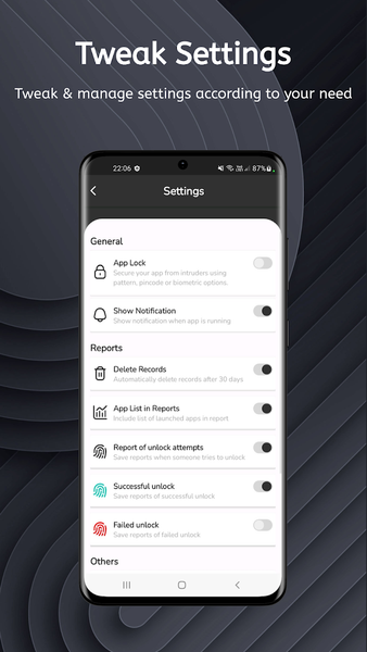 WTMP App: Who Touched My Phone - عکس برنامه موبایلی اندروید