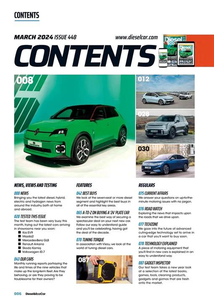 Diesel&EcoCar Magazine - Image screenshot of android app