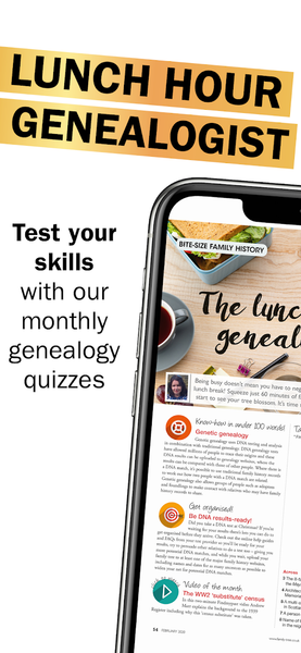 Family Tree Magazine - عکس برنامه موبایلی اندروید