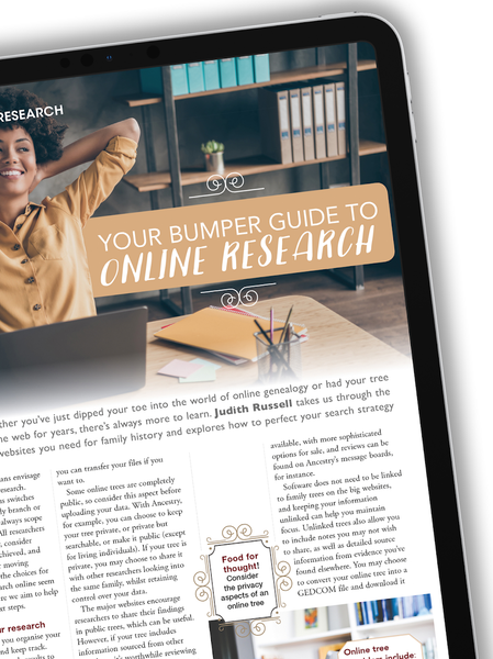 Family Tree Magazine - عکس برنامه موبایلی اندروید