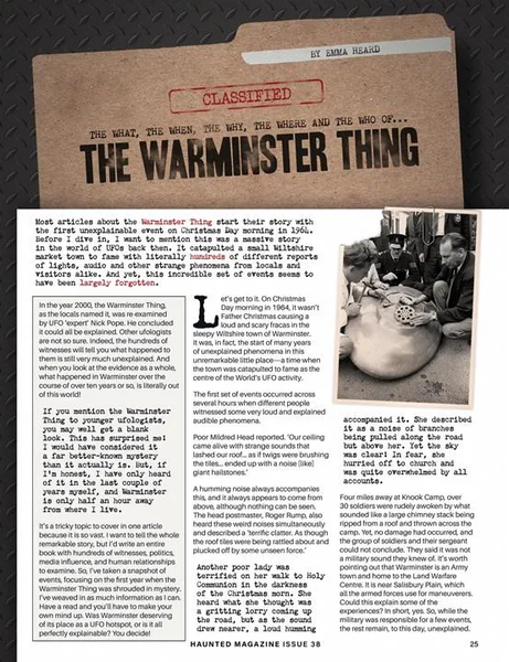 Haunted Magazine - عکس برنامه موبایلی اندروید