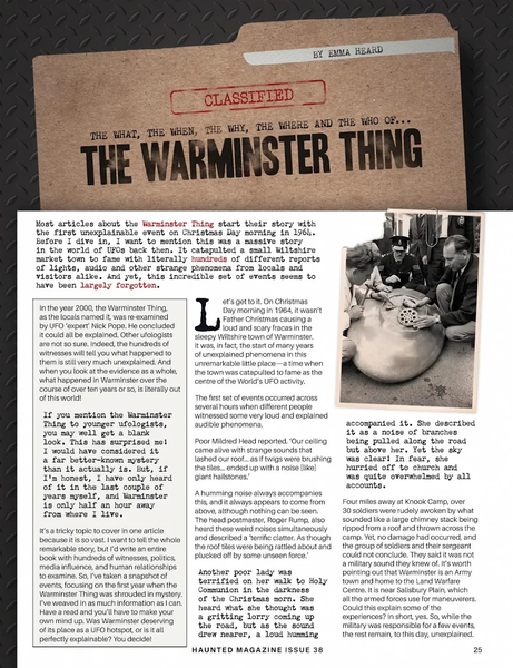 Haunted Magazine - عکس برنامه موبایلی اندروید