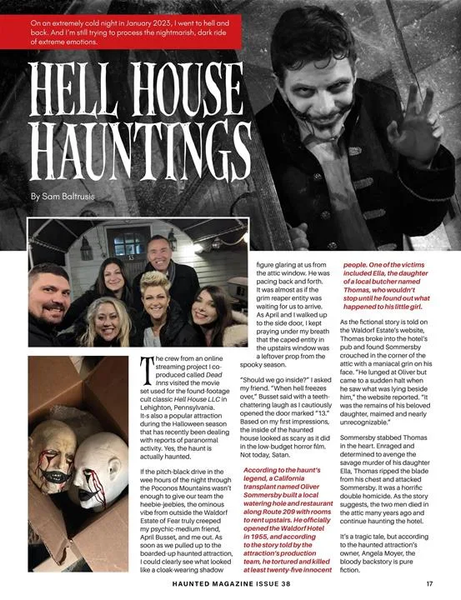 Haunted Magazine - عکس برنامه موبایلی اندروید