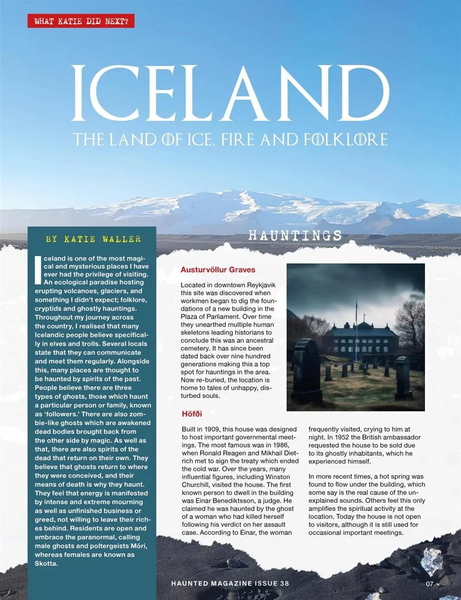 Haunted Magazine - عکس برنامه موبایلی اندروید