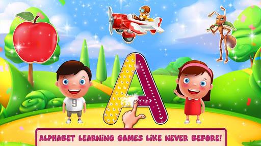 Abc 123 Tracing Learning game - Gameplay image of android game