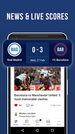 Barcelona Live — Not official - Image screenshot of android app