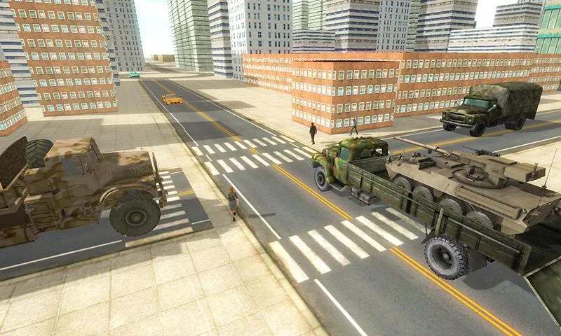 Cargo Plane Military Transport - Gameplay image of android game