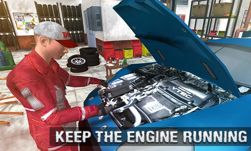 Real Car Mechanic Workshop Sim - Gameplay image of android game