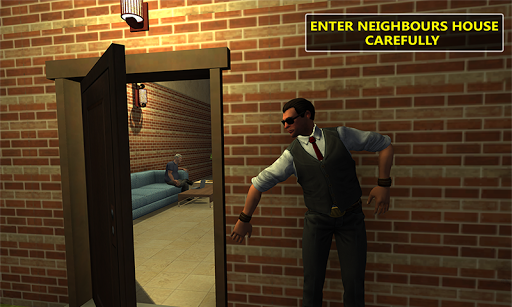 Strange Scary Neighbor Secret - Gameplay image of android game