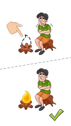 Tricky Line: Draw the Part - Gameplay image of android game