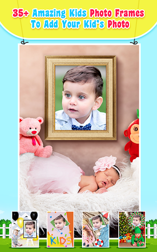 Kids Photo Editor Frames - عکس برنامه موبایلی اندروید