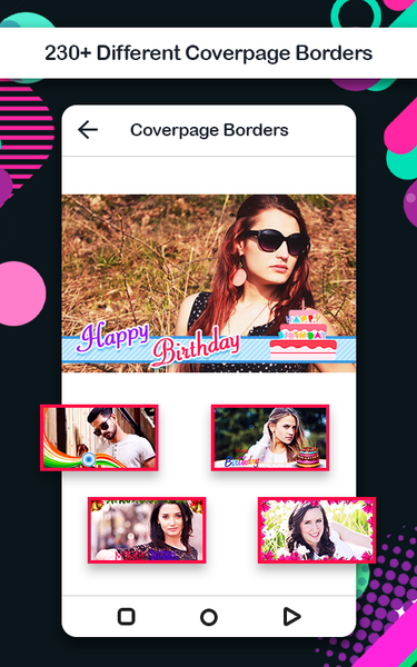 Profile Pic Maker - DP Maker - عکس برنامه موبایلی اندروید