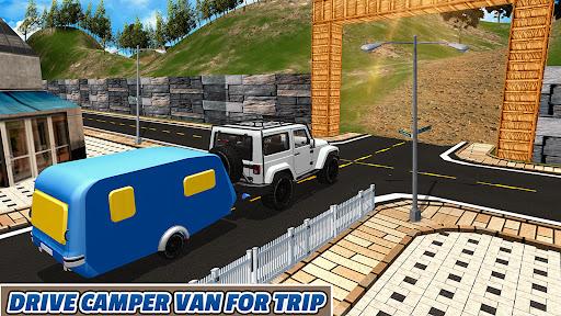 Camper Van Holiday Adventure - Gameplay image of android game