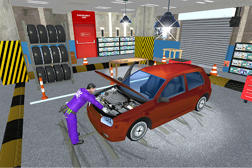 Car Mechanic Robot Workshop - عکس بازی موبایلی اندروید