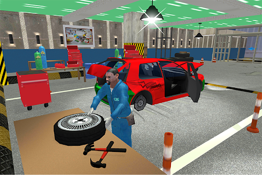 Car Mechanic Robot Workshop - عکس بازی موبایلی اندروید