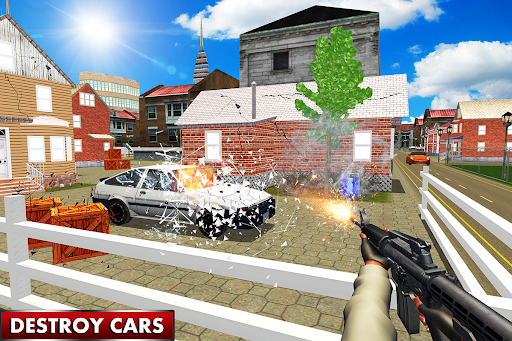 Destroy City Destruction Games - Gameplay image of android game
