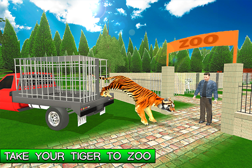 Family Pet Tiger Adventure - Gameplay image of android game