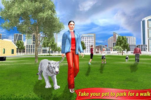 Family Pet Tiger Adventure - Gameplay image of android game