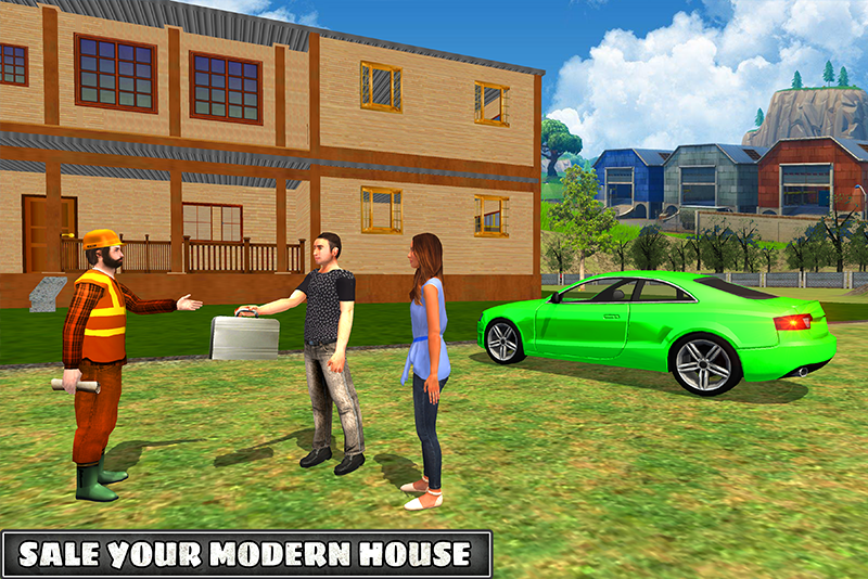 House Construction Simulator - Gameplay image of android game