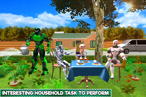 Robotic Family Fun Simulator - عکس بازی موبایلی اندروید