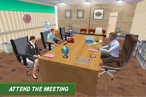 School Intelligent Teacher 3D - Gameplay image of android game
