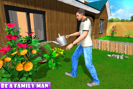 Single Daddy Sim: Happy Family - Gameplay image of android game