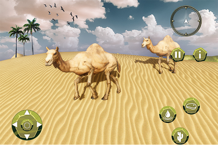 Camel Family Life Simulator - Gameplay image of android game