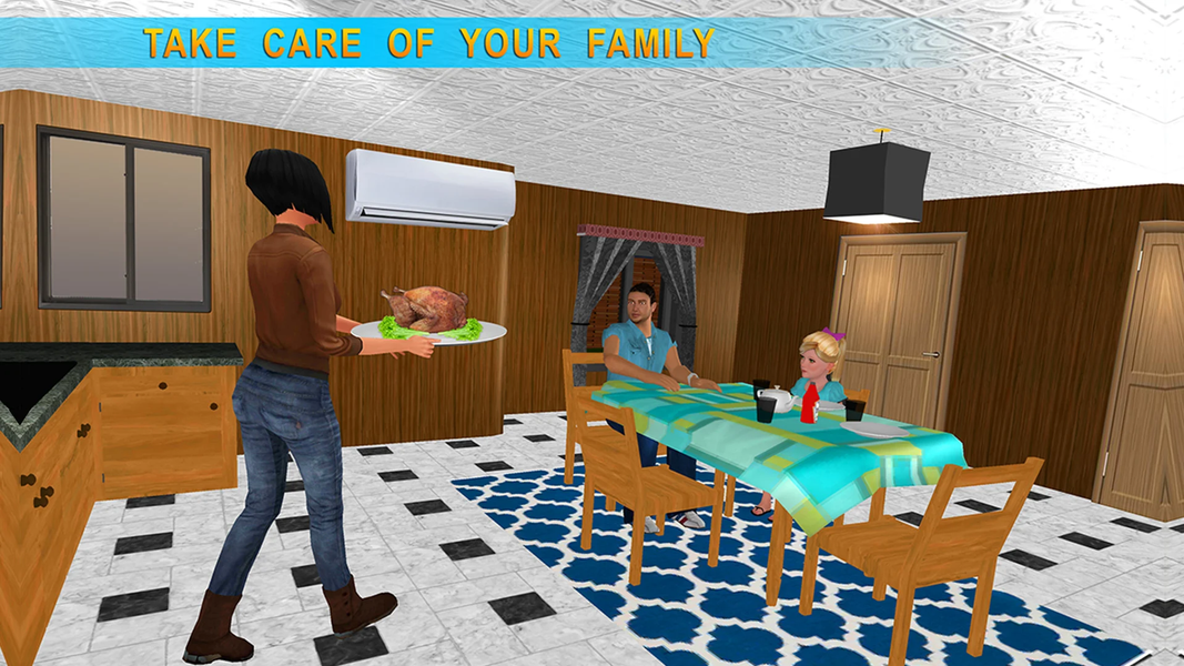 Virtual Lawyer Mom Adventure - Gameplay image of android game