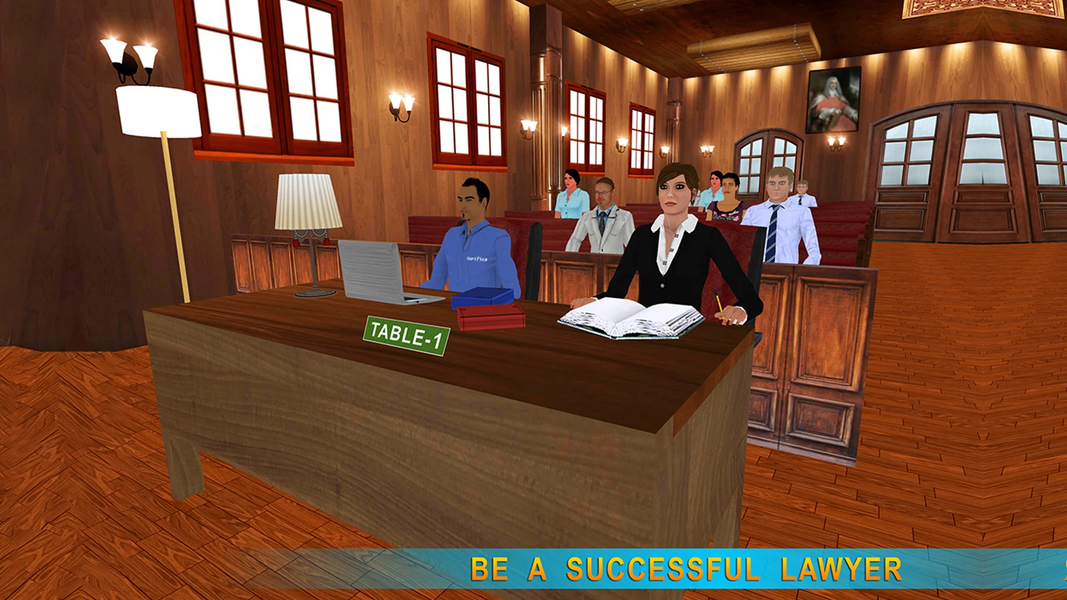 Virtual Lawyer Mom Adventure - Gameplay image of android game