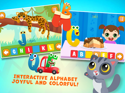ABC kids Alphabet! Free phonic - عکس بازی موبایلی اندروید