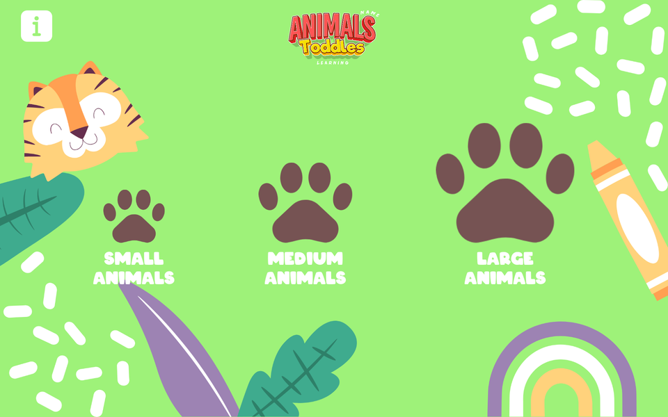 Animals Name Learning Toddles - Image screenshot of android app