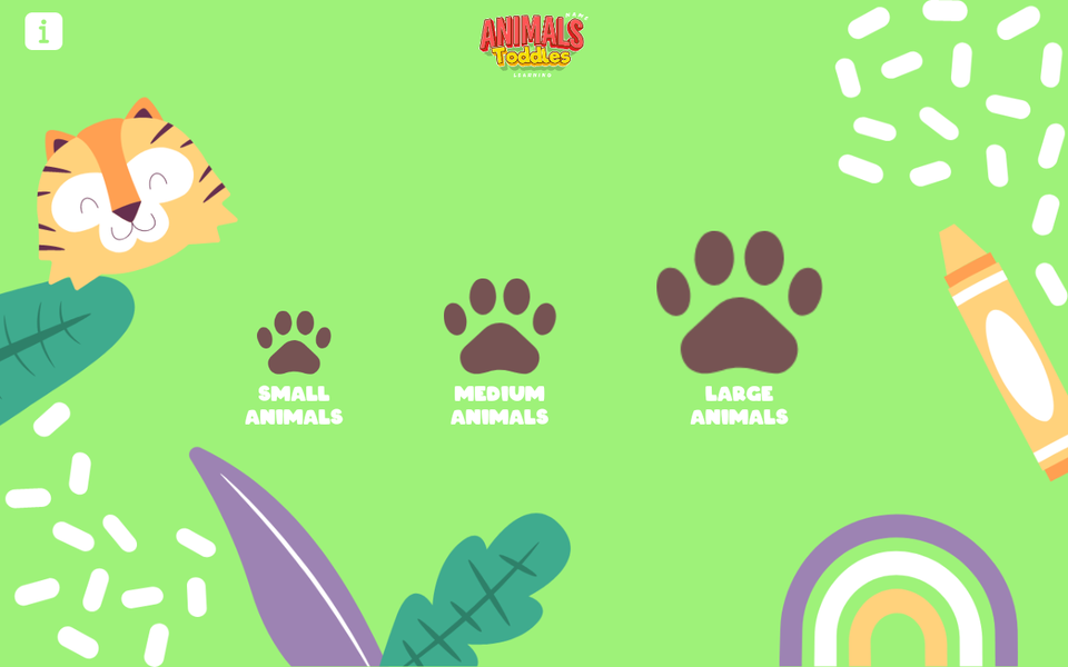 Animals Name Learning Toddles - Image screenshot of android app
