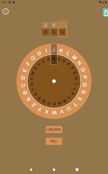 Crack The Code | Decode Word - Gameplay image of android game
