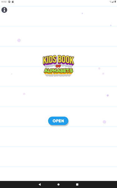 Kids Book of Alphabets - Image screenshot of android app