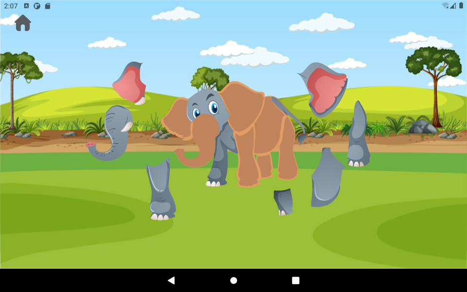Kids Doddle Puzzles - Gameplay image of android game