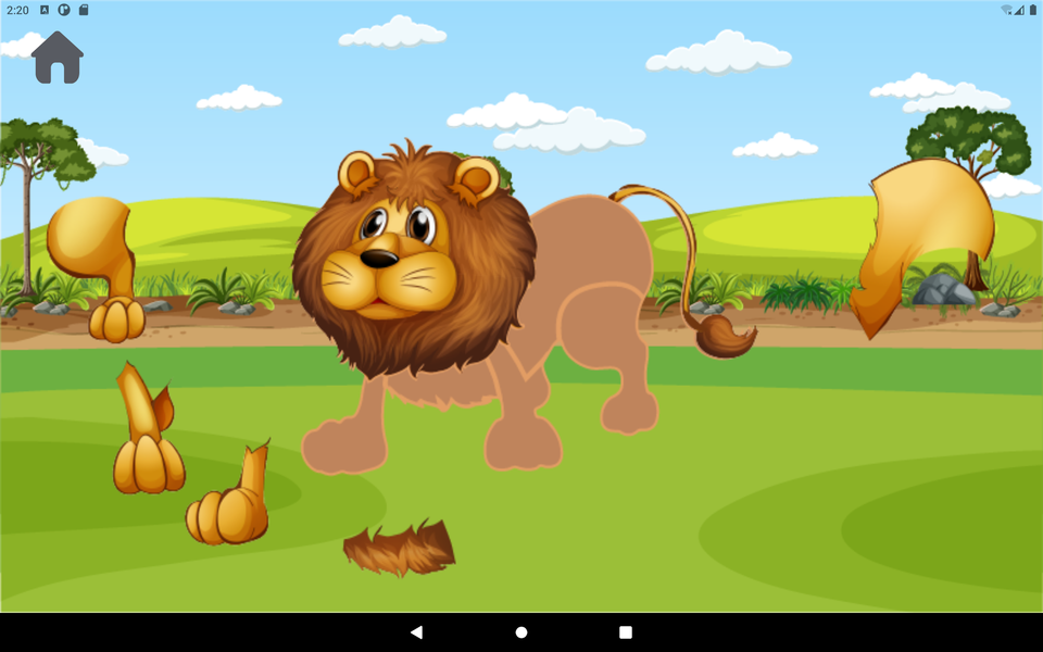 Kids Doddle Puzzles - Gameplay image of android game