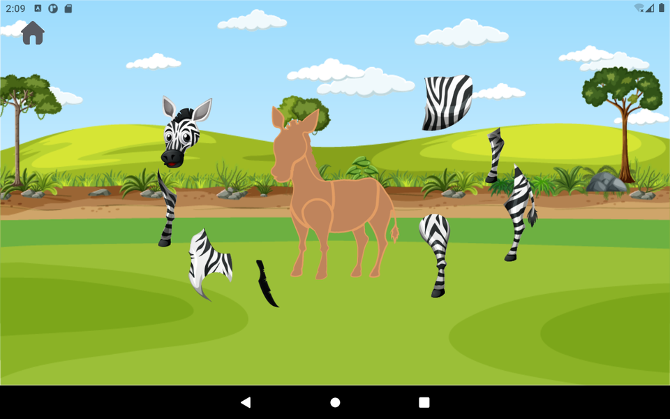 Kids Doddle Puzzles - Gameplay image of android game
