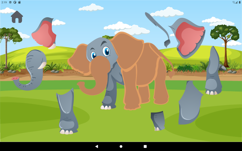 Kids Doddle Puzzles - Gameplay image of android game