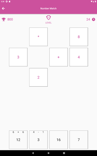 Brain Game Pro - Gameplay image of android game