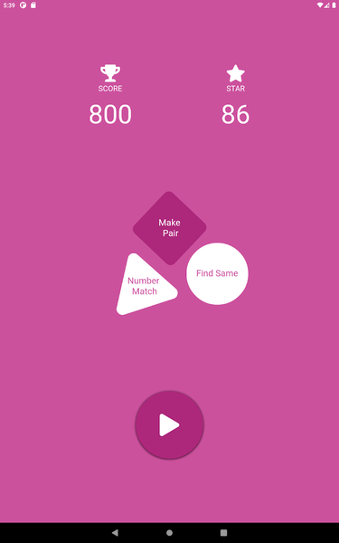 Brain Game Pro - Gameplay image of android game