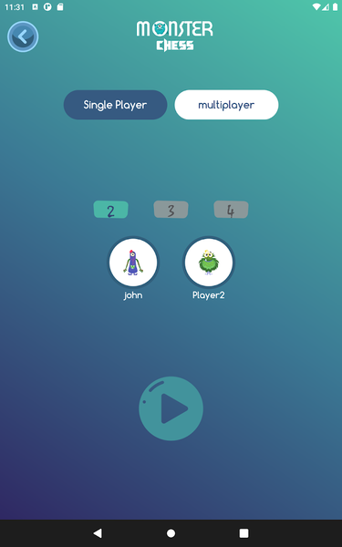 Monster Chess Pro - Gameplay image of android game