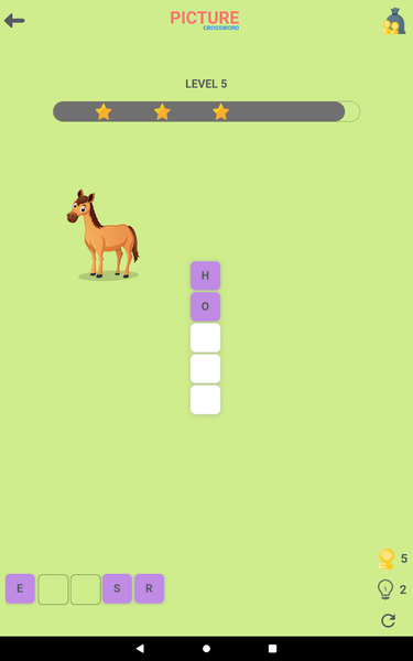 Picture Crossword | Jungle - Gameplay image of android game