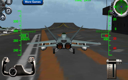 F18 3D Fighter Jet Simulator - عکس بازی موبایلی اندروید