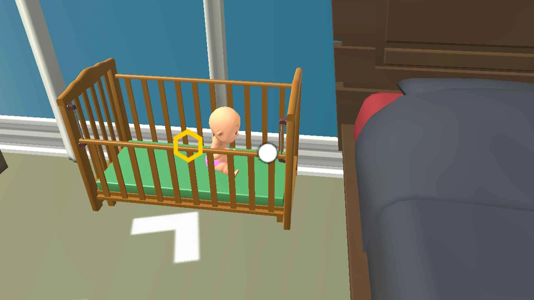 Scary Baby In Pink Horror Game - Gameplay image of android game