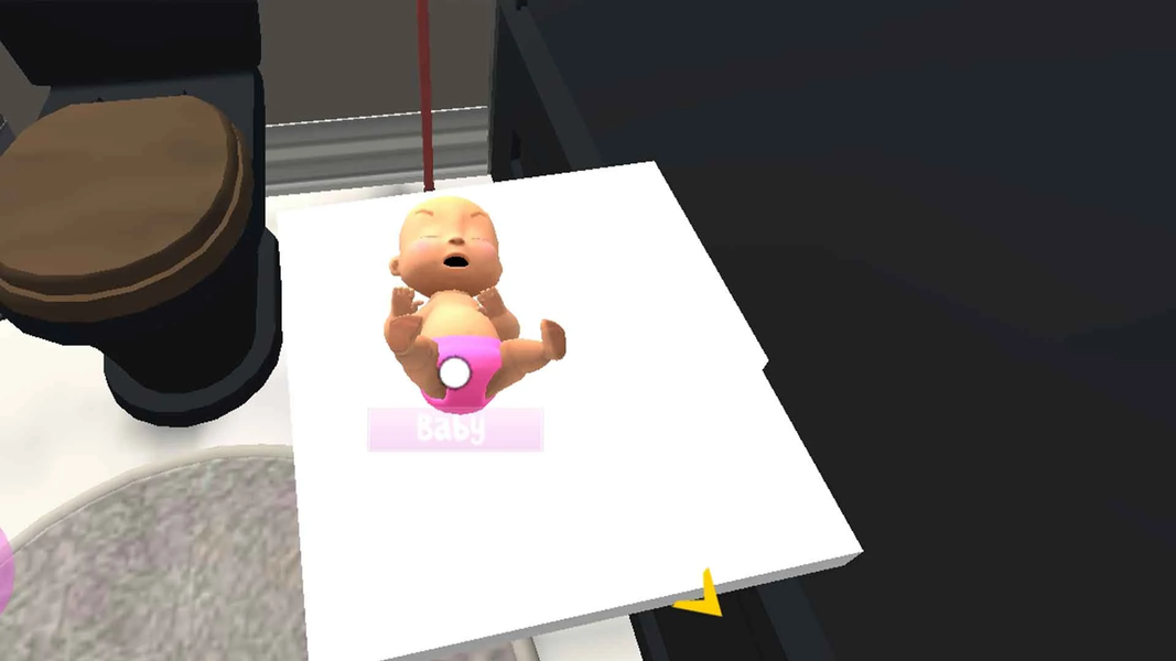 Scary Baby In Pink Horror Game - Gameplay image of android game