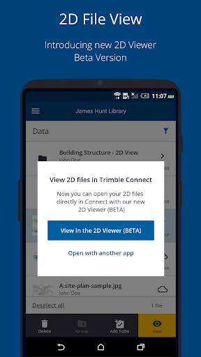 Trimble Connect - Image screenshot of android app