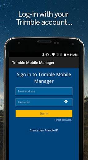 Trimble Mobile Manager - Image screenshot of android app