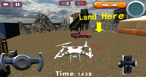 3D Drone Flight Simulator 2 - Gameplay image of android game