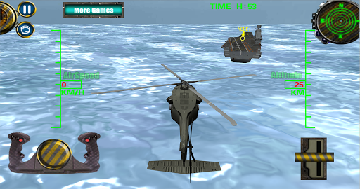 Navy SEALS Flight Simulator - Gameplay image of android game